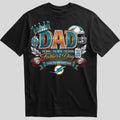 fdnfl110 NFL Dad The Man The Myth The Legend Father's Day T-Shirt