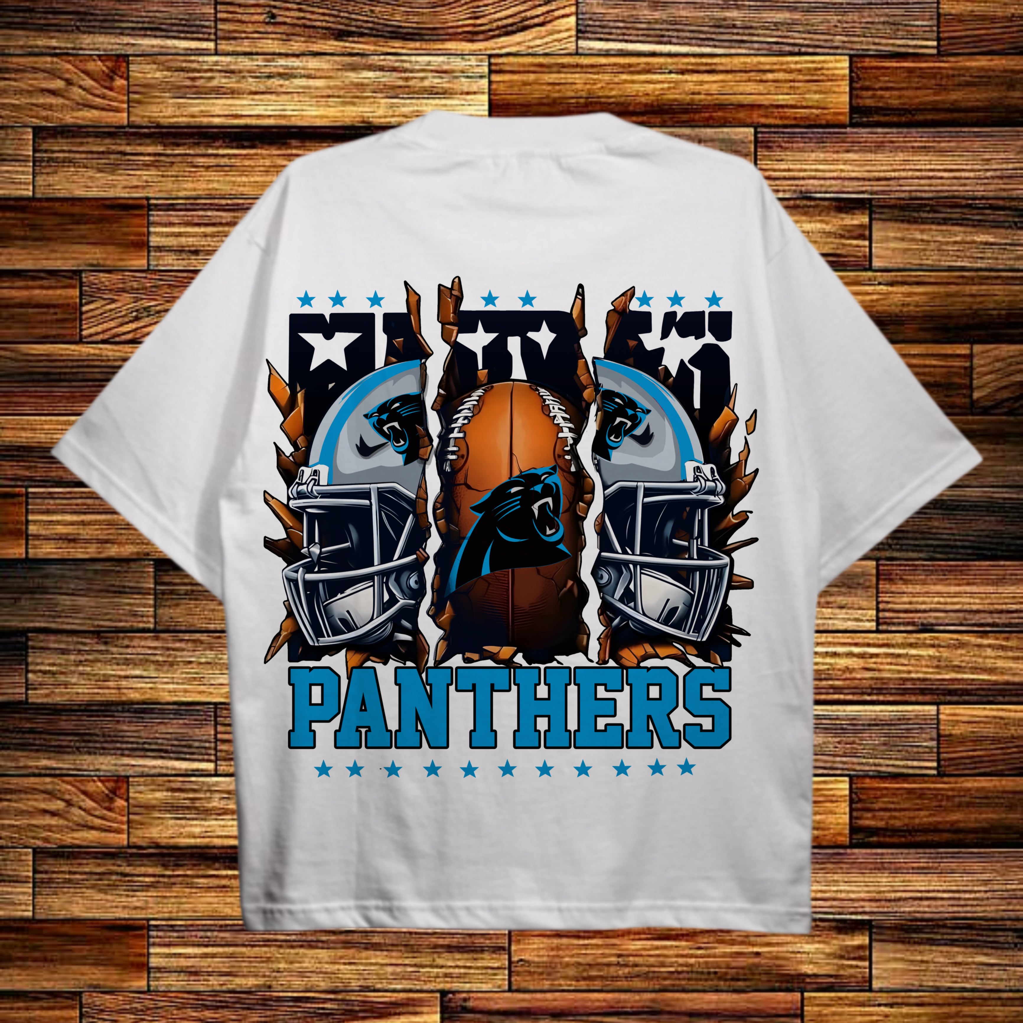 NFL Carolina Panthers Scrap Helmet Tee