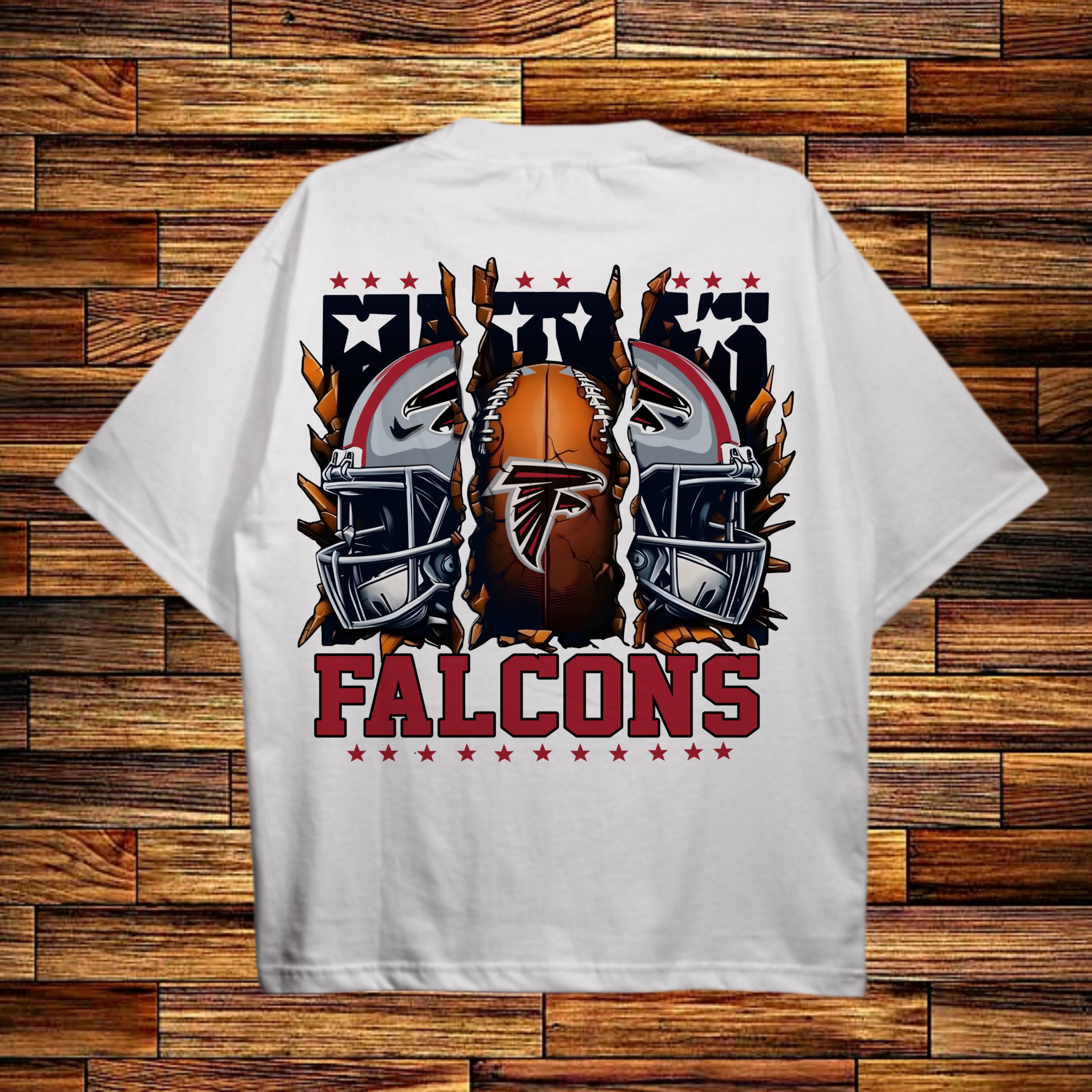 NFL Atlanta Falcons Scrap Helmet Tee