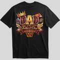 fdnfl117 NFL Dad The Man The Myth The Legend Father's Day T-Shirt