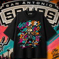 Go Spurs Go – Coyote Mascot Graffiti Pop Tee