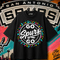 Go Spurs Go – Fiesta Confetti Circle Tee