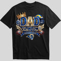 fdnfl105  Dad The Man The Myth The Legend Father's Day T-Shirt