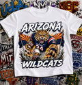 Arizona Wildcats Football Shirt - Wildcat mascot in Arizona football gear