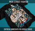 Sagat Street Fighter graphic tee - black