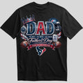 fdnfl109 NFL Dad The Man The Myth The Legend Father's Day T-Shirt