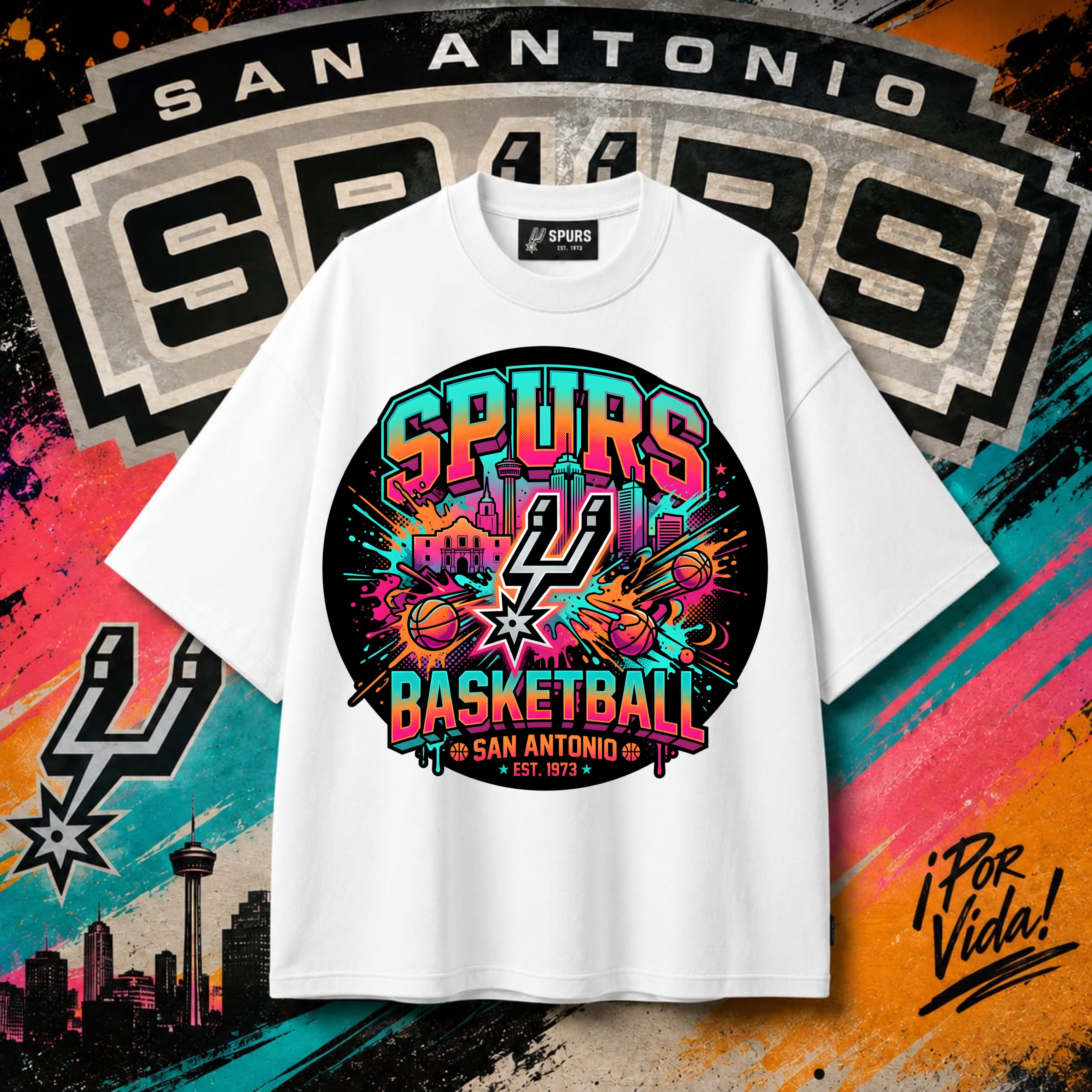 Wembanyama – Spurs Dunk City Beast Tee