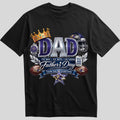 fdnfl111  Dad The Man The Myth The Legend Father's Day T-Shirt