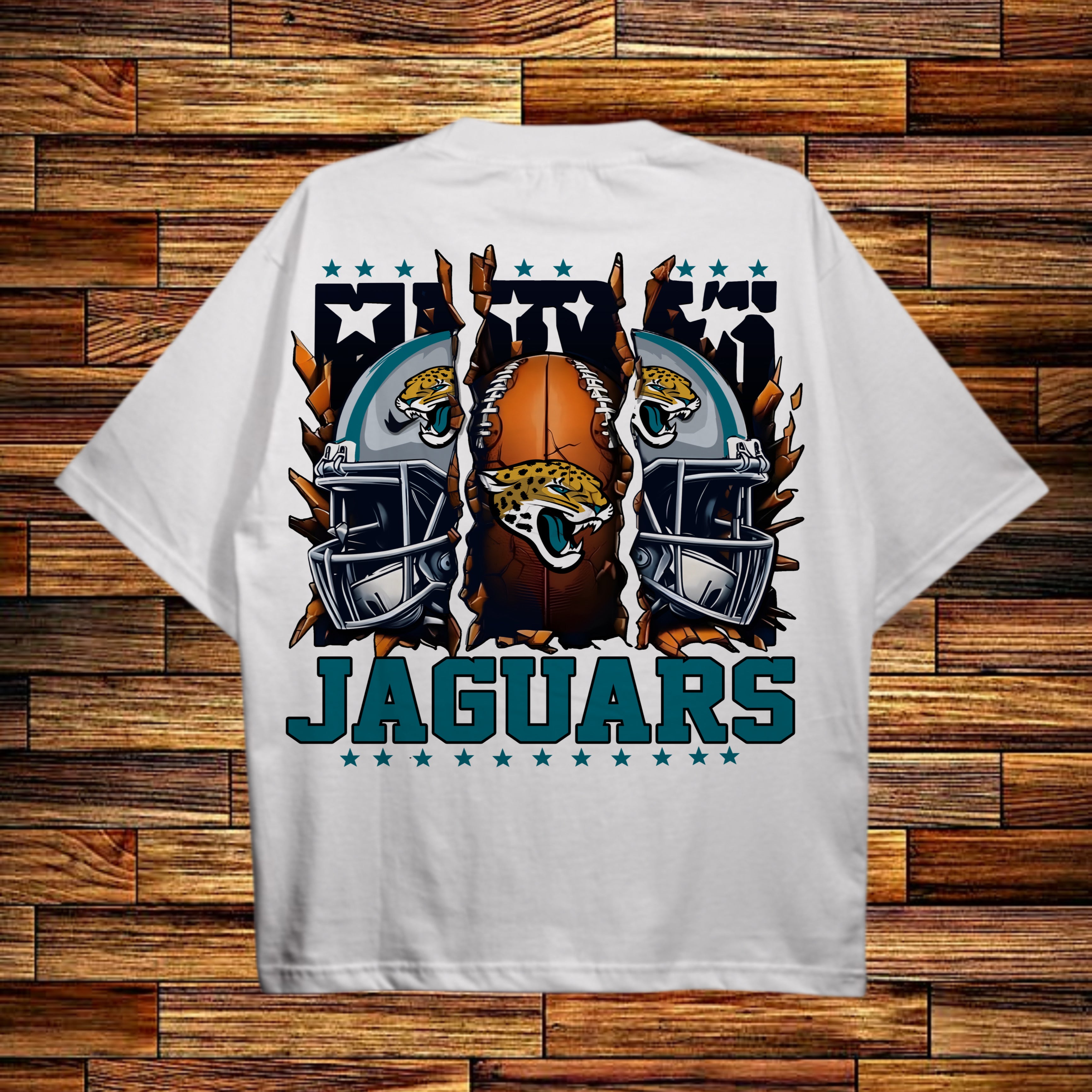 NFL Jacksonville Jaguars Scrap Helmet Tee
