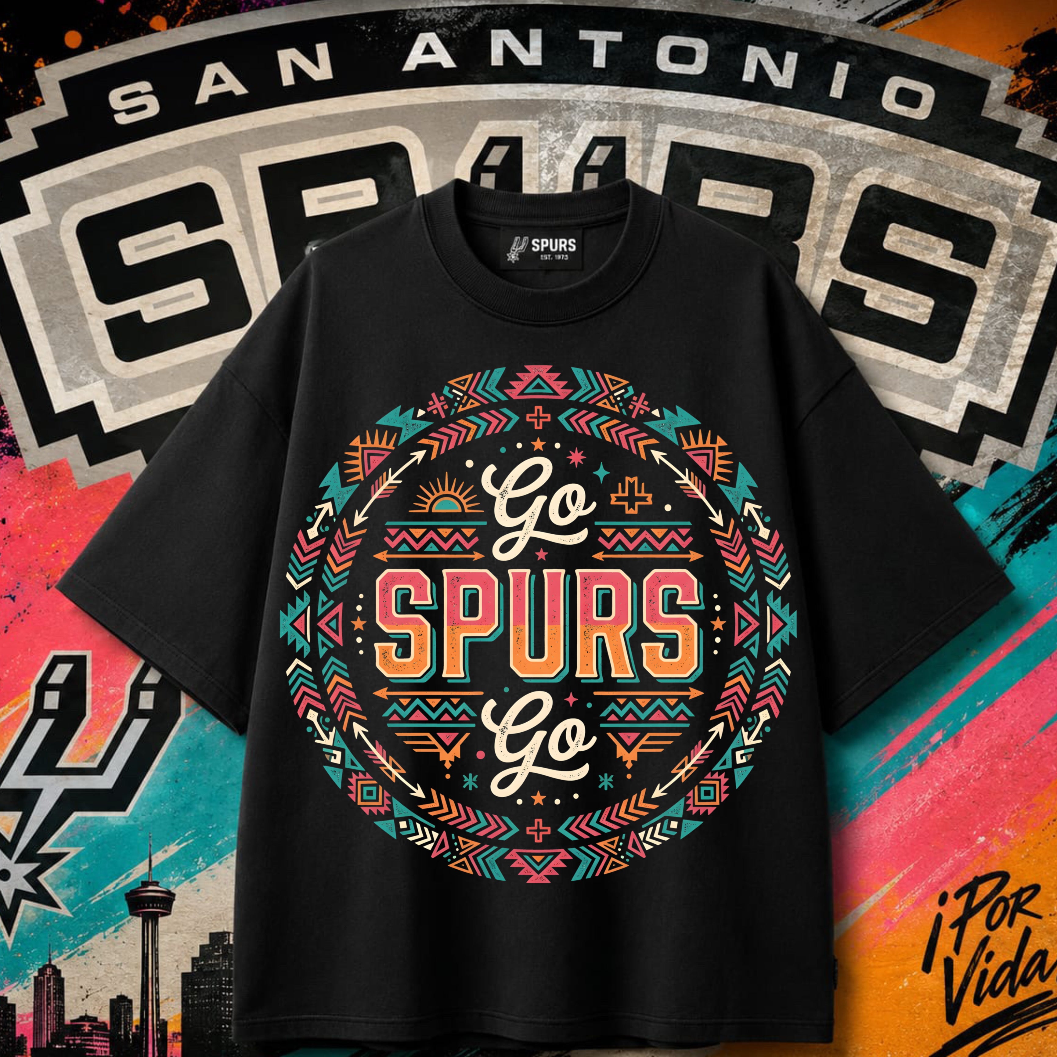 Wembanyama – Spurs Dunk City Beast Tee v2