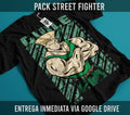 Guile Street Fighter graphic tee - black