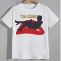 Tim Curry silhouette red lips graphic tee