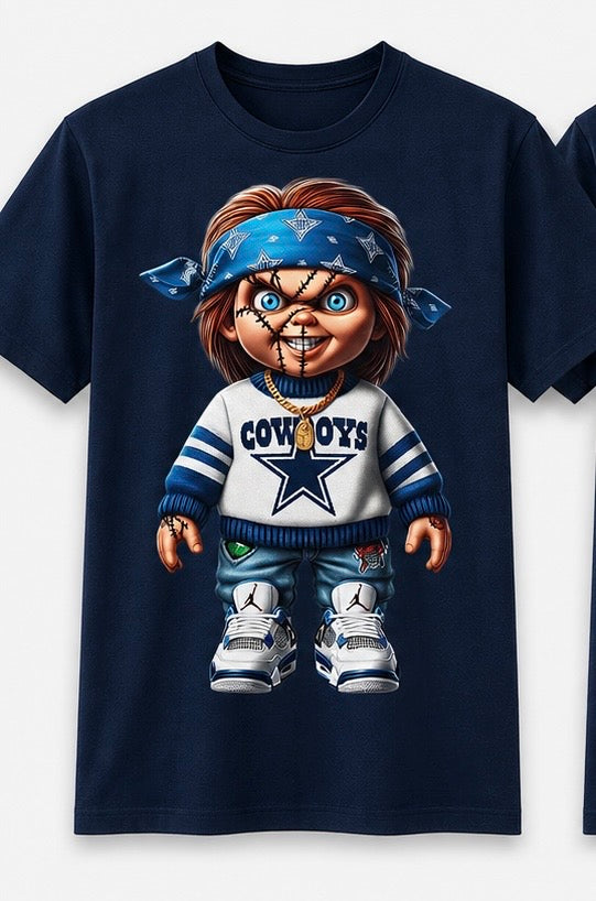 Cowboys Chucky Fan Tee