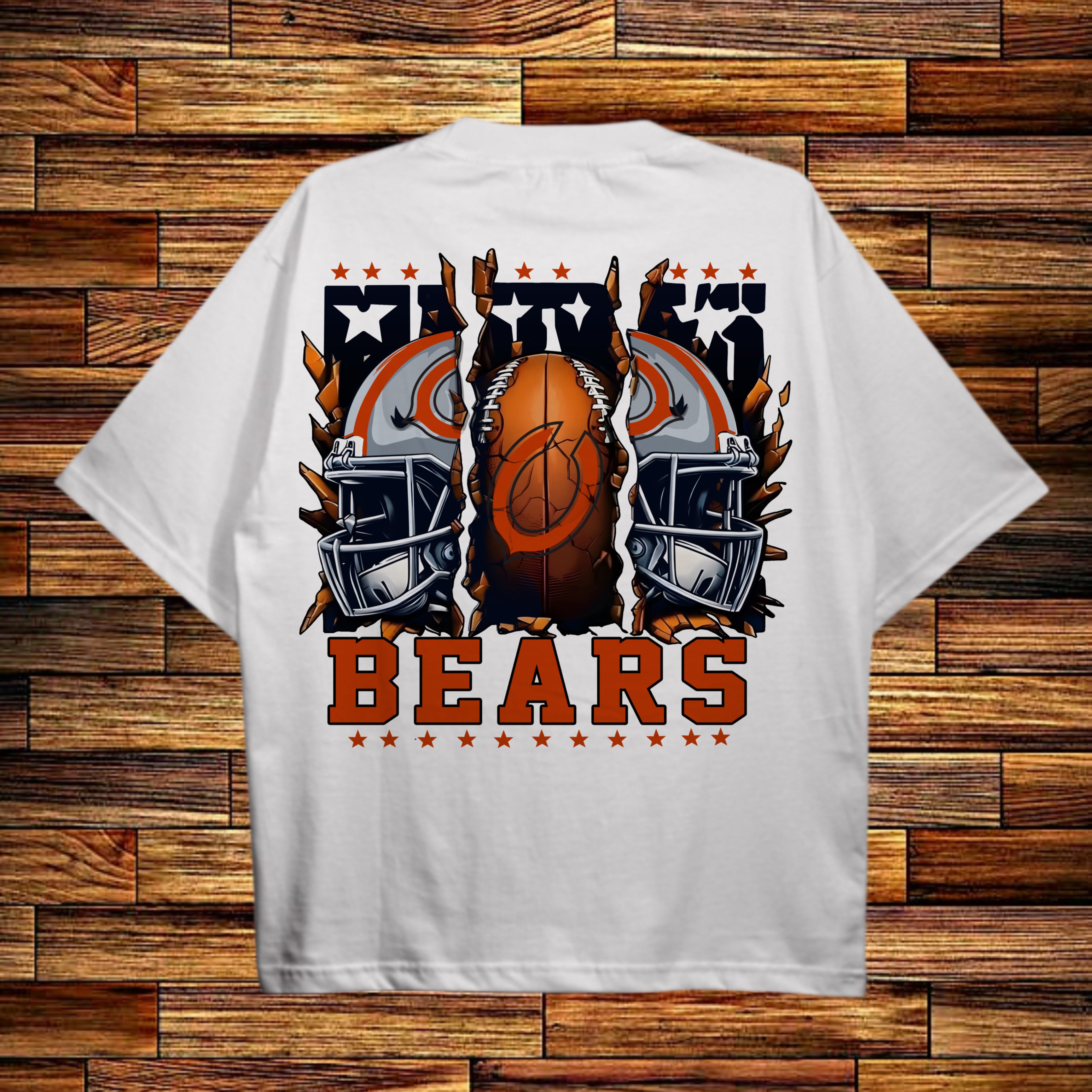 NFL Chicago Bears Scrap Helmet Tee