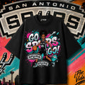 Go Spurs Go – Fiesta Colors Graffiti Tee