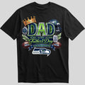fdnfl124 Dad The Man The Myth The Legend Father's Day T-Shirt
