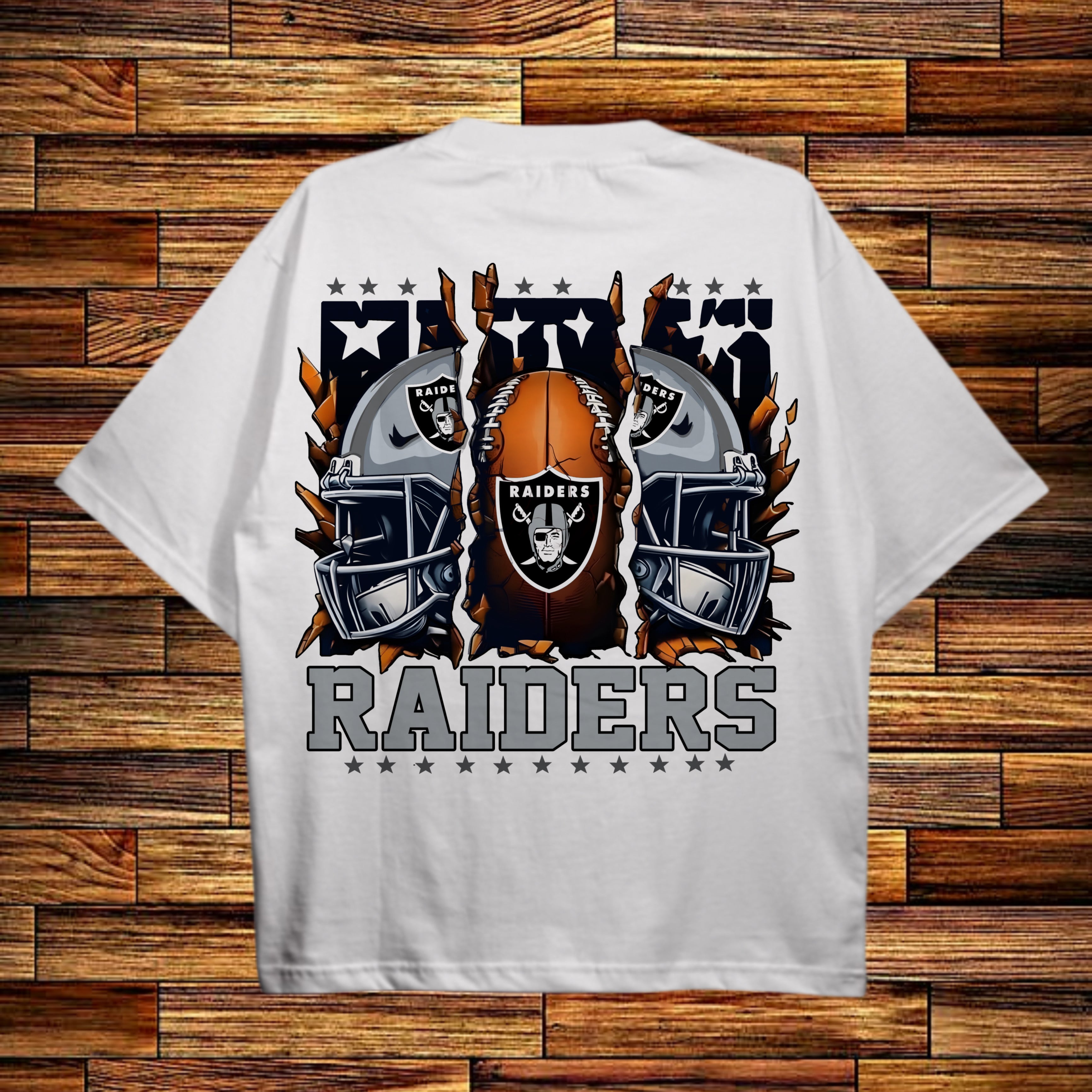 NFL Las Vegas Raiders Scrap Helmet Tee