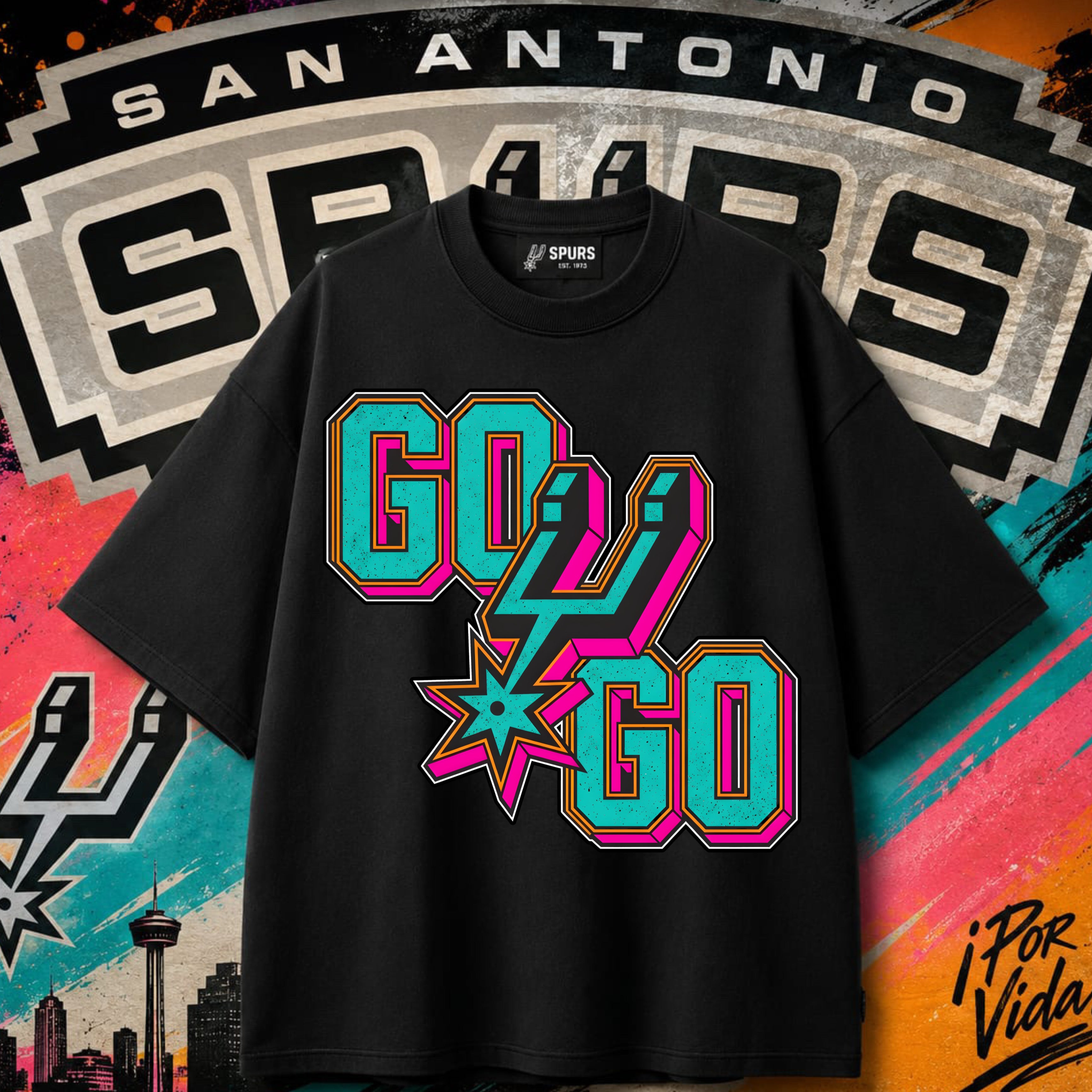 San Antonio Dynasty – Championship Rings Tee