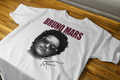 Bruno Mars The Romantic Tour – Portrait Tee 112 (White)