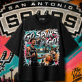 Go Spurs Go – Wembanyama Galaxy Tee