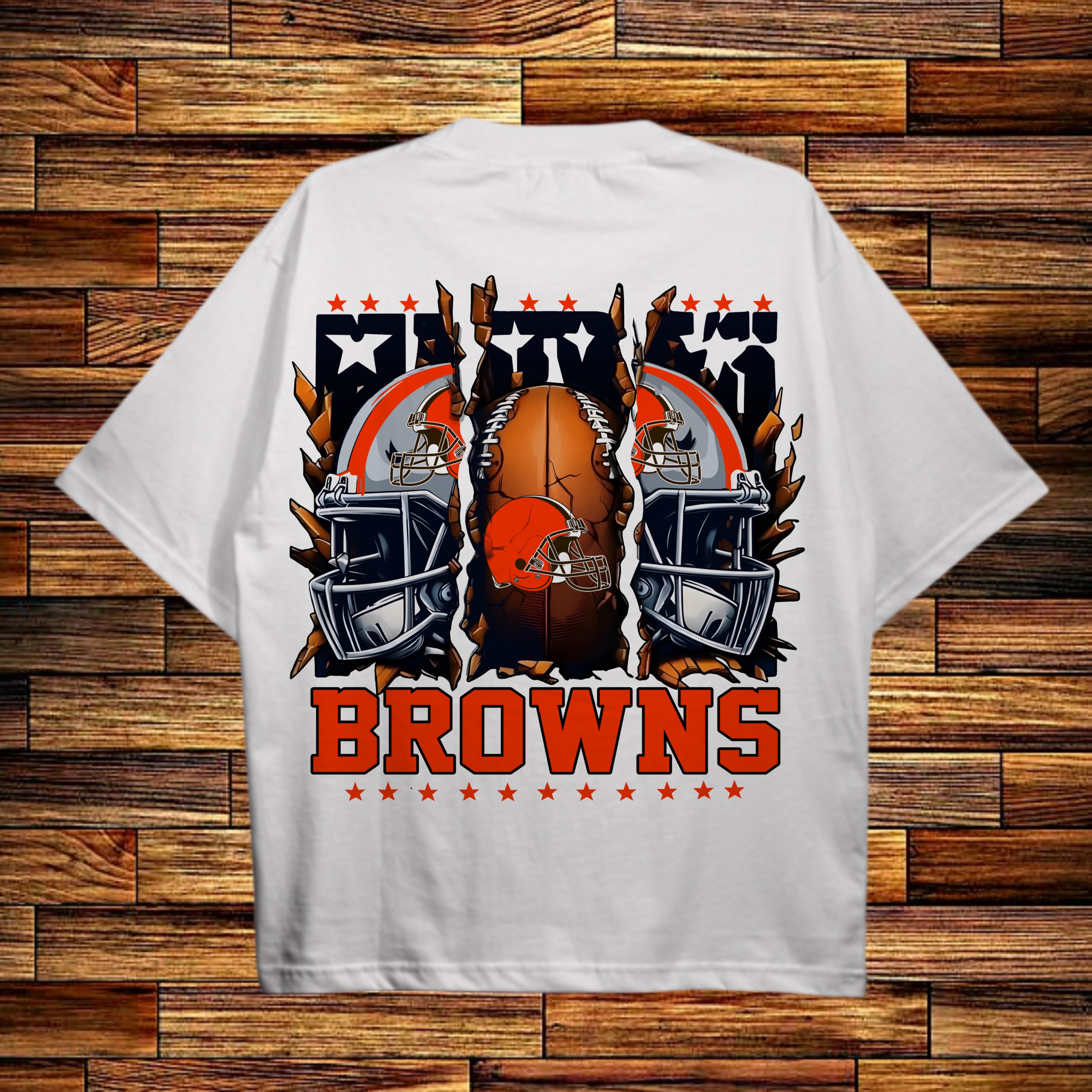 NFL Cleveland Browns Scrap Helmet Tee