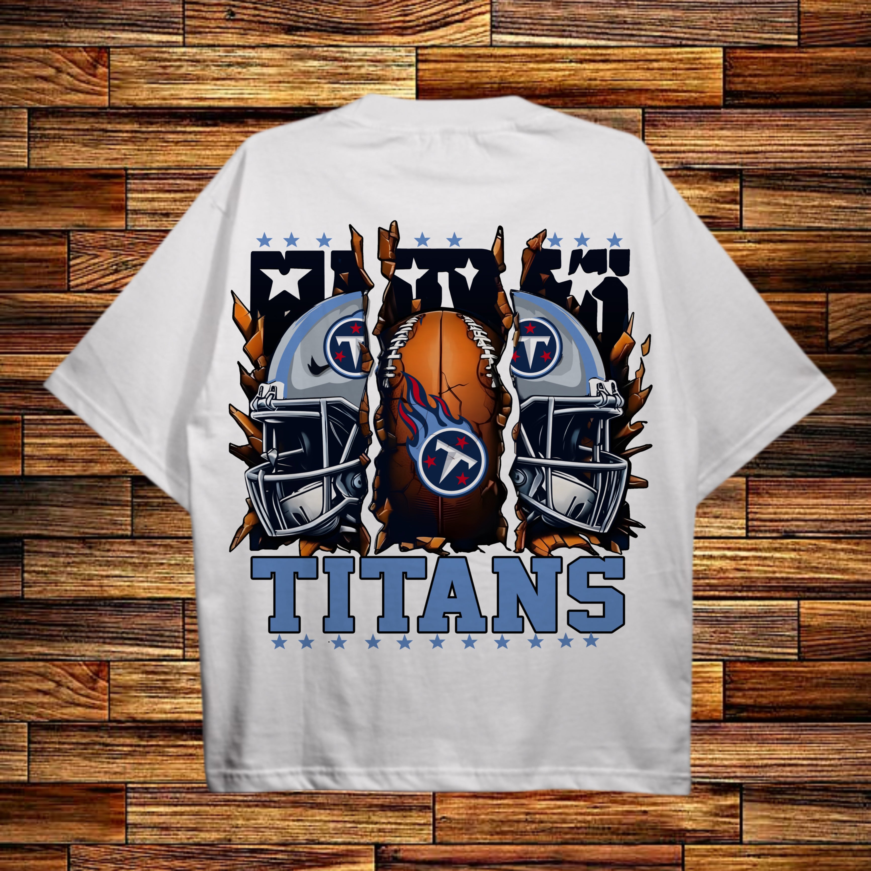 NFL Tennessee Titans Scrap Helmet Tee
