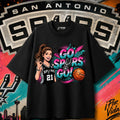 Go Spurs Go – Wembanyama Dribble Tee