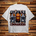 NFL Washington Commanders Scrap Helmet Tee