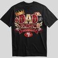 fdnfl129 NFL Dad The Man The Myth The Legend Father's Day T-Shirt