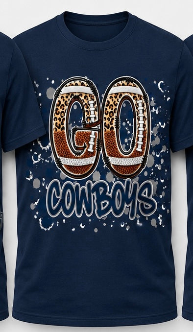 Cowboys GO Girl Tee