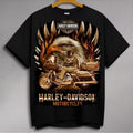 Harley-Davidson Eagle Rider Gold Motorcycles T-Shirt