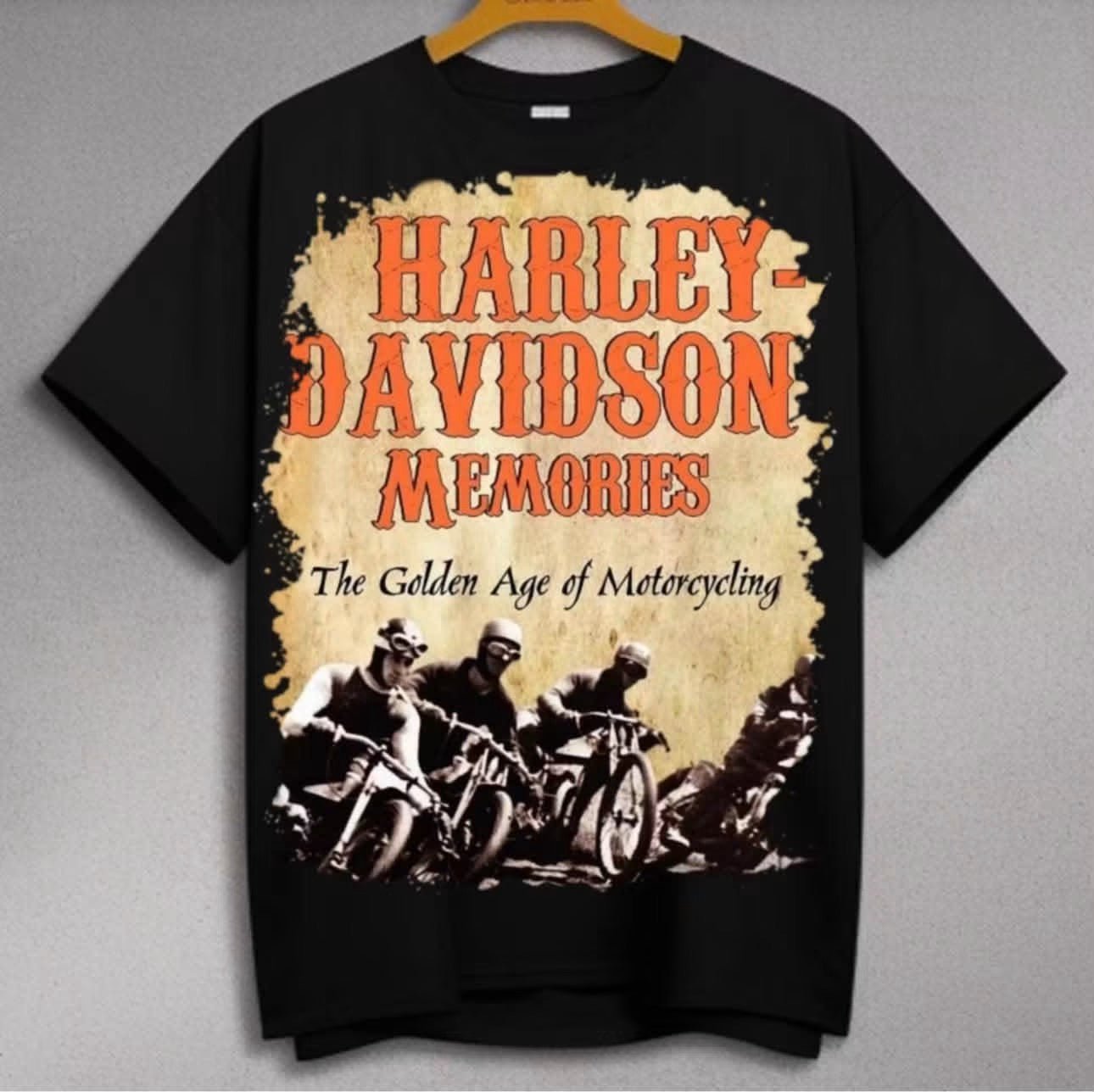 Harley-Davidson Memories Golden Age of Motorcycling T-Shirt