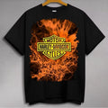 Harley-Davidson Fire Explosion HD Badge T-Shirt