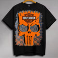 Harley-Davidson Orange Punisher Bullet Holes T-Shirt