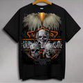 Harley-Davidson Three Skulls Eagle Wings T-Shirt