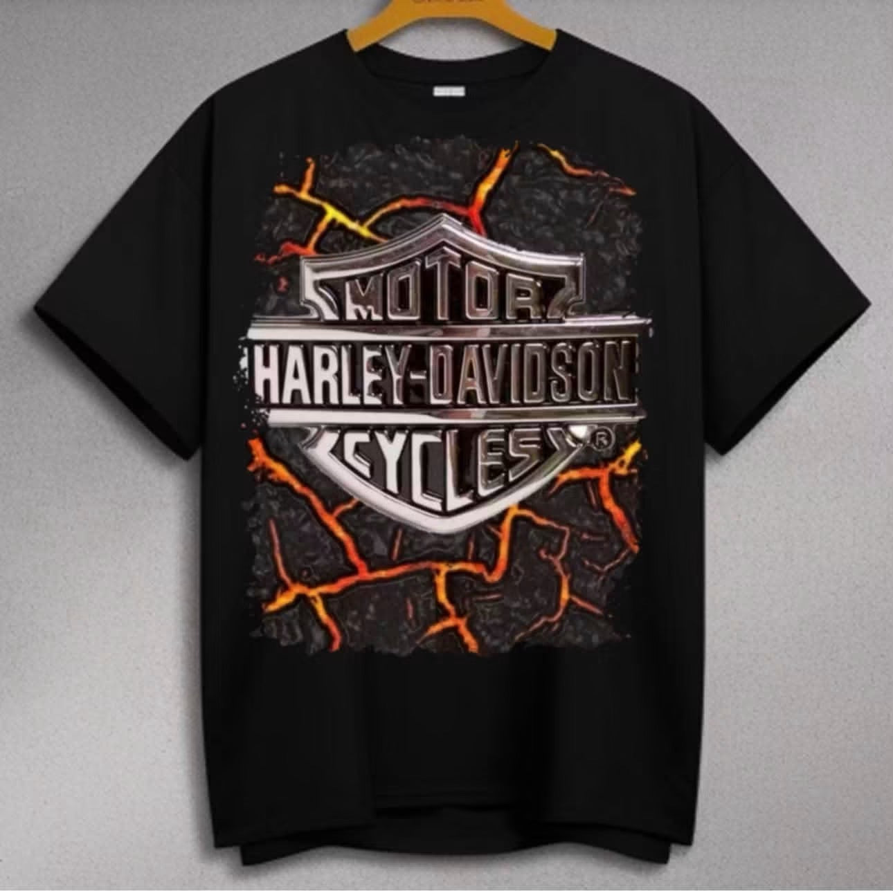 Harley-Davidson Lava Crack Shield T-Shirt