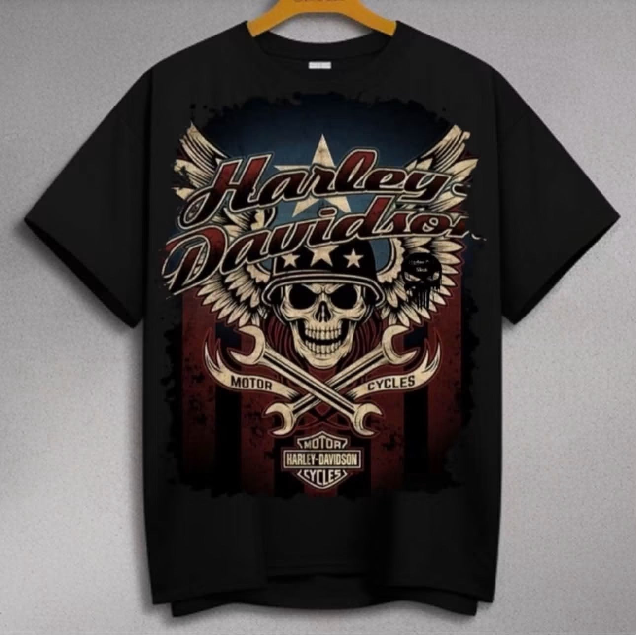 Harley-Davidson Skull & Wings T-Shirt