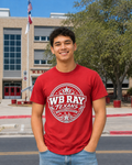 WB Ray Texans Corpus Christi Crest Tee – red shirt with circular crest badge graphic