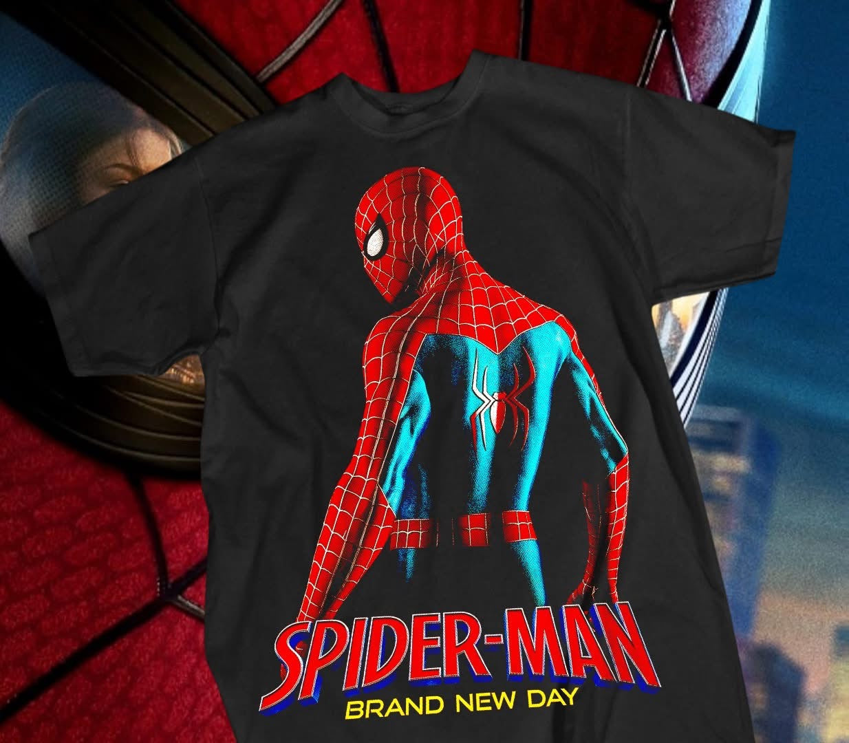 Spider-Man Brand New Day Shirt #2 - Classic Suit Back Pose Tee