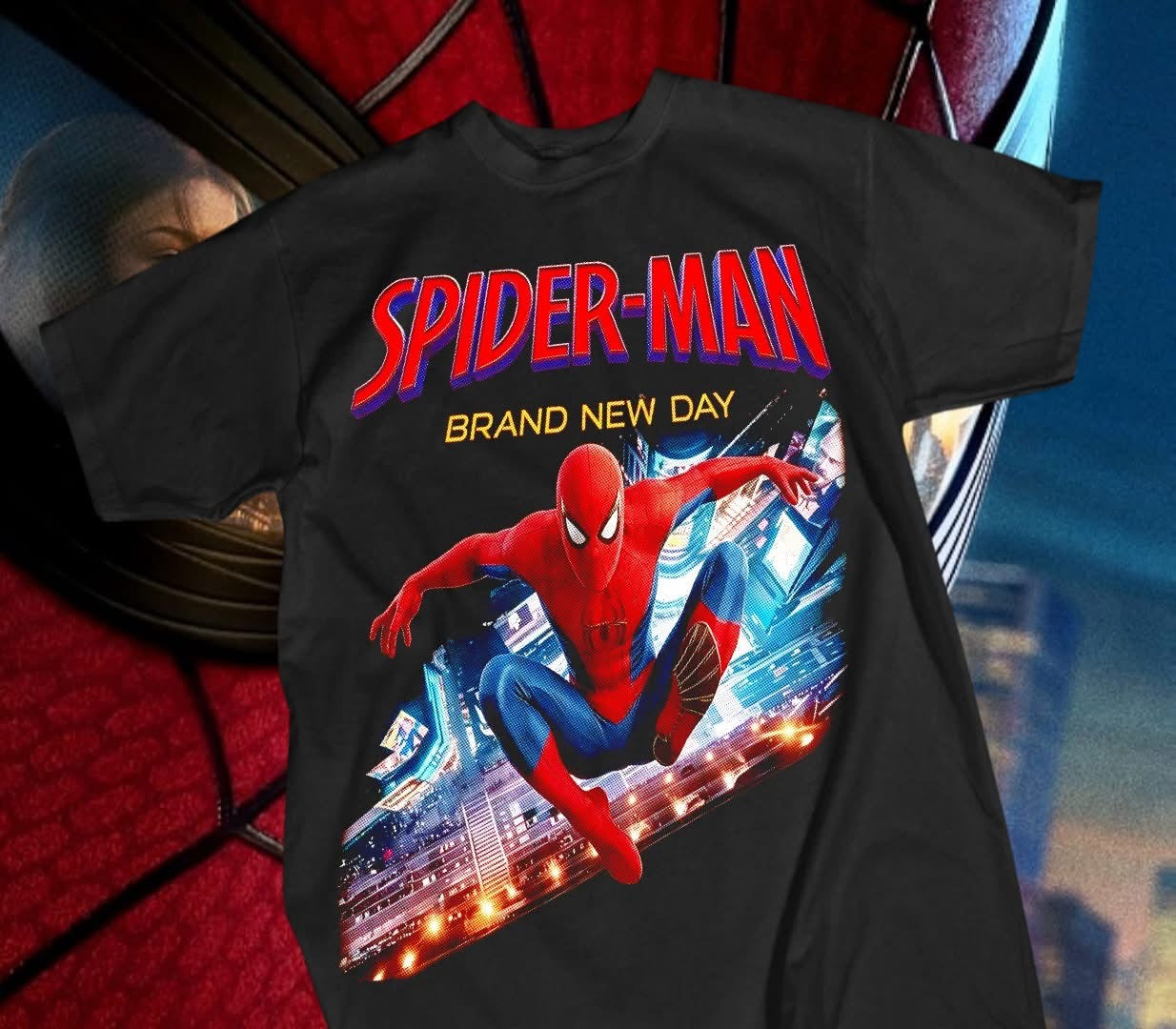 Spider-Man Brand New Day Shirt #8 - Web-Slinging City Tee