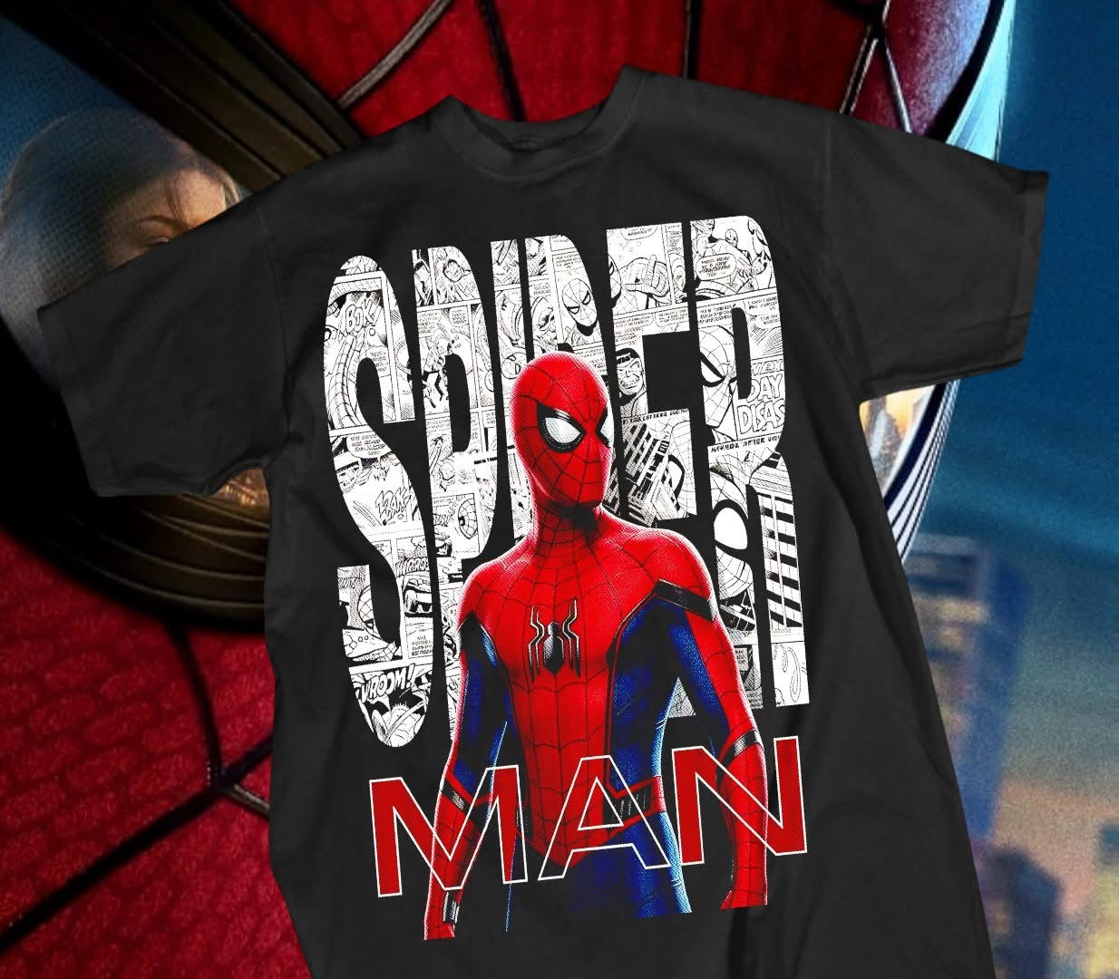 Spider-Man Brand New Day Shirt #10 - Comic Strip Spider-Man Tee