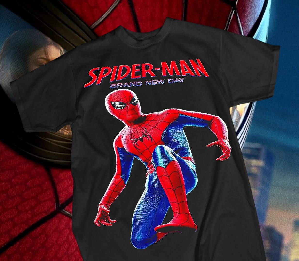 Spider-Man Brand New Day Shirt #13 - Classic Crouch Pose Tee