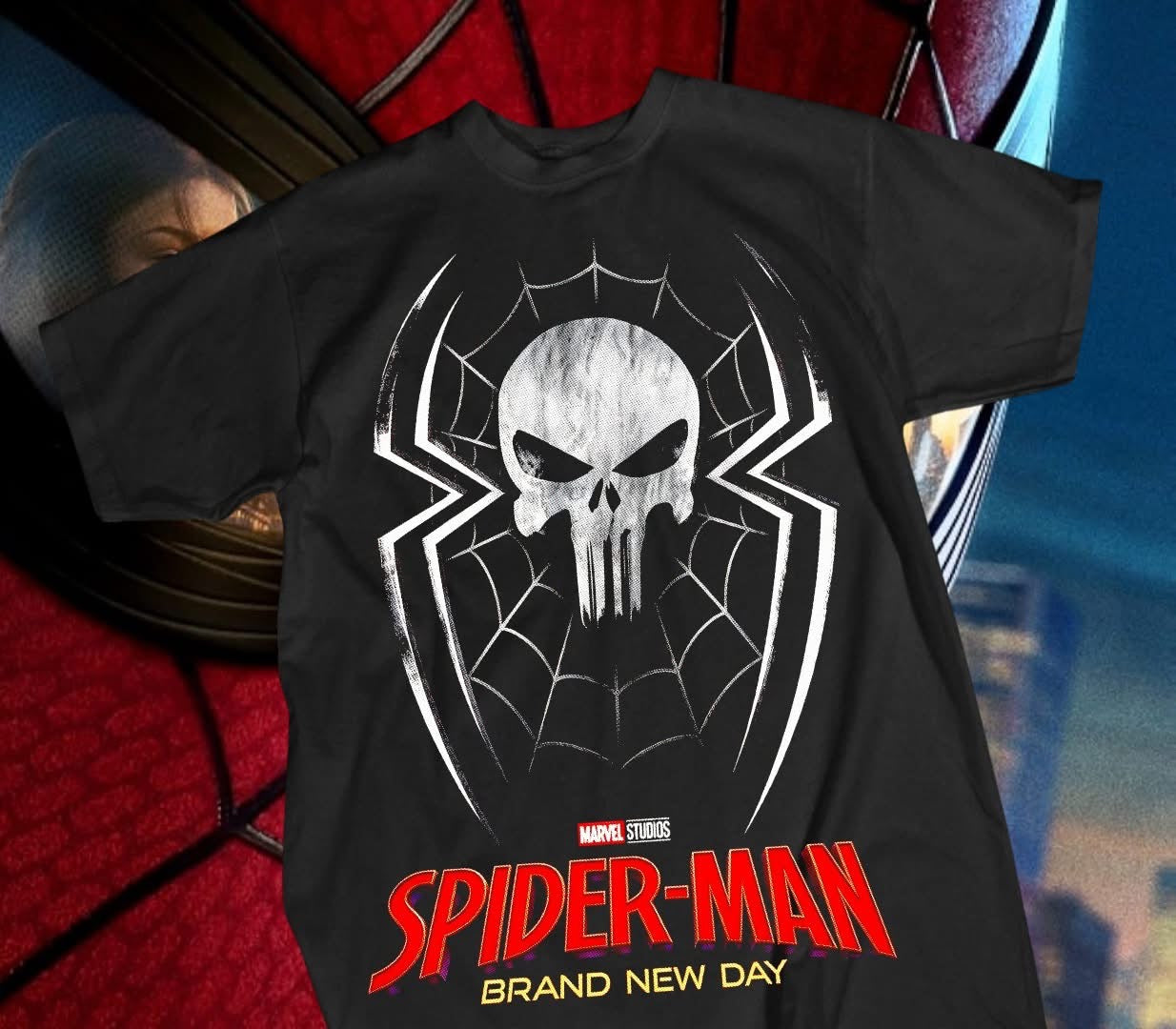 Spider-Man Brand New Day Shirt #14 - Spider Skull Web Tee