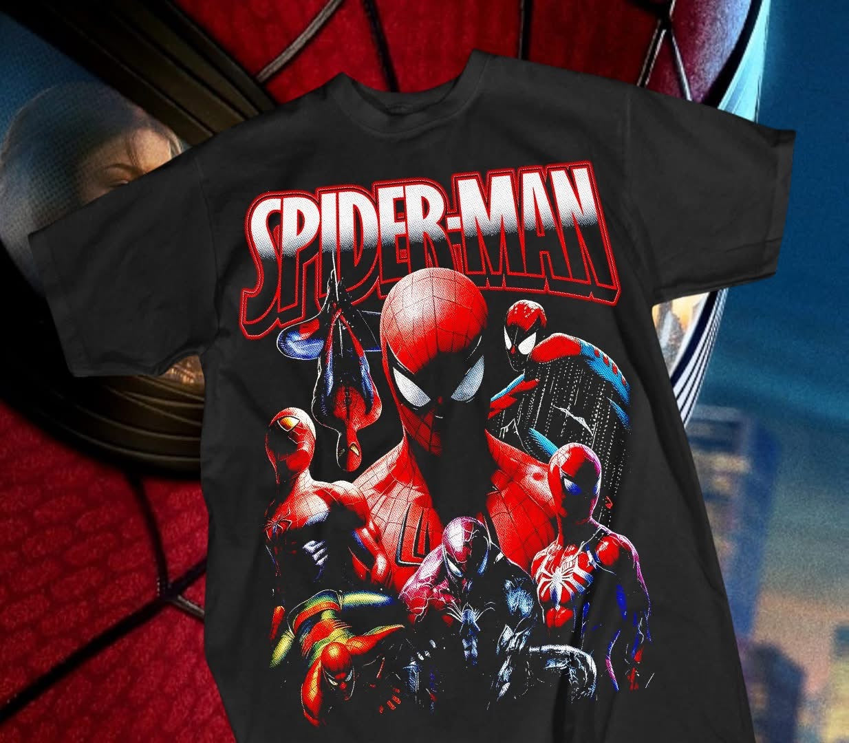Spider-Man Brand New Day Shirt #15 - Multiverse Spider-Men Tee