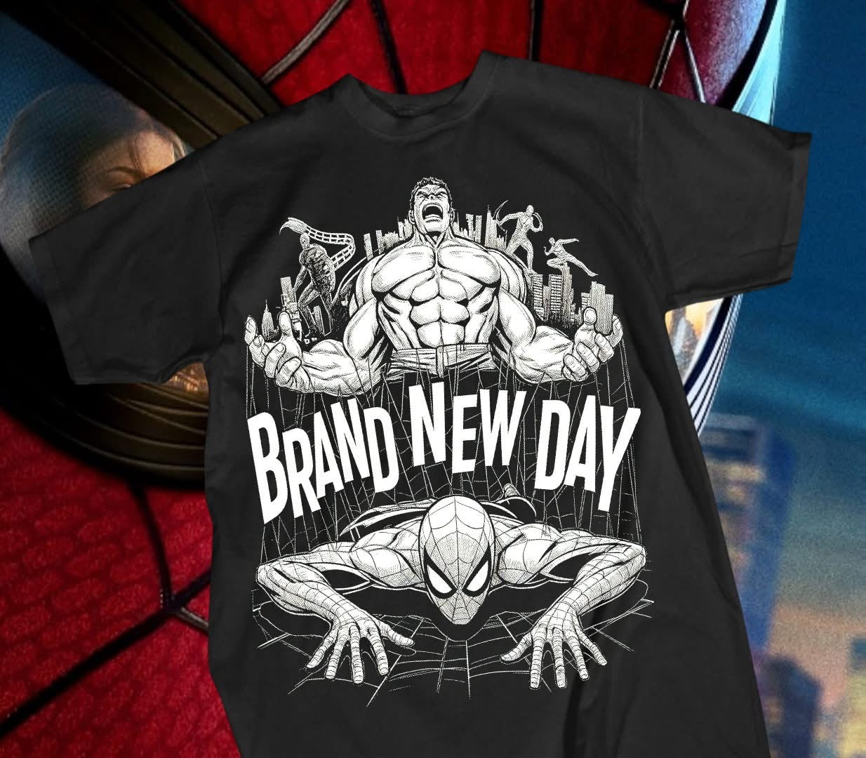 Spider-Man Brand New Day Shirt #20 - Brand New Day Hulk Sketch Tee