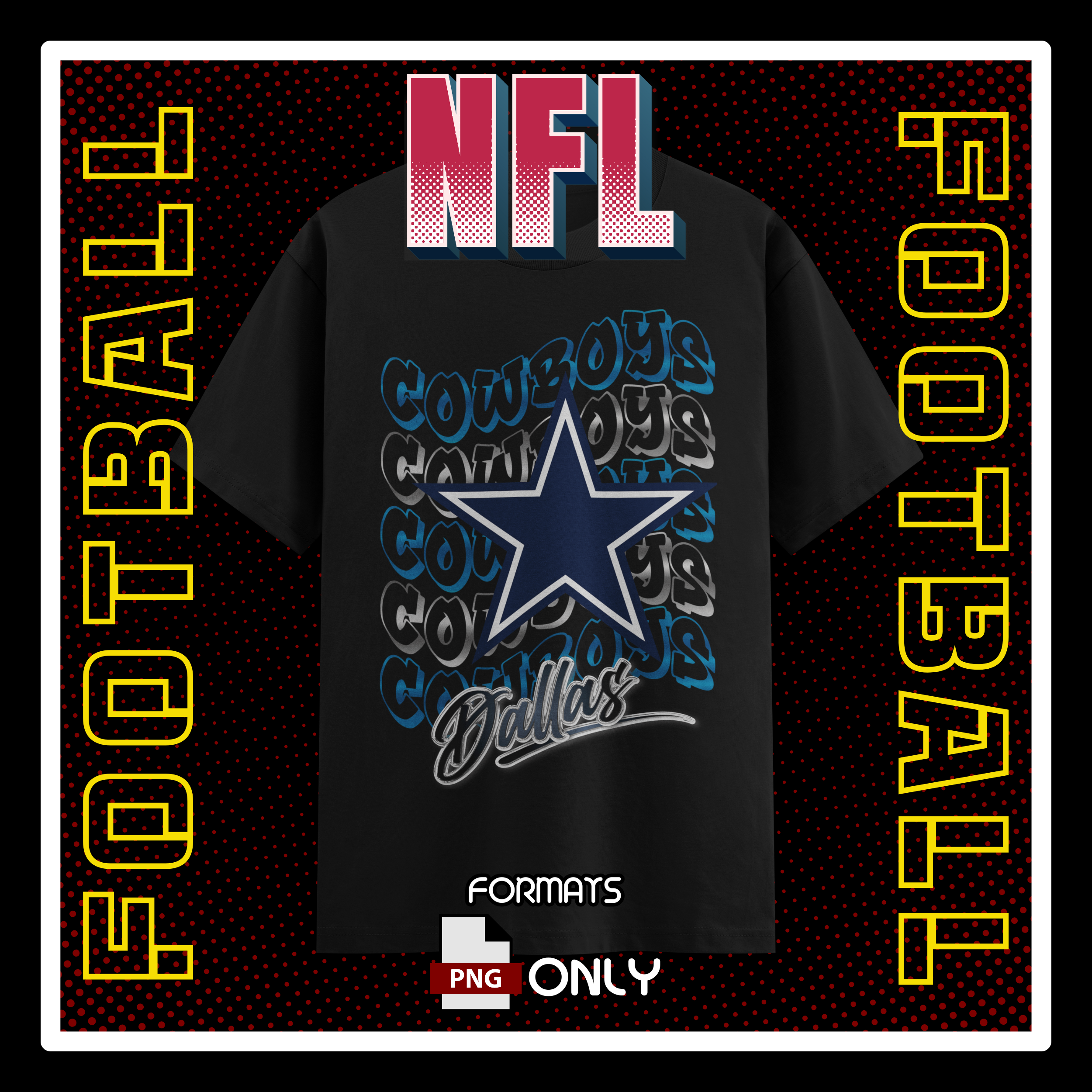 NFL Dallas Cowboys Football Shirt #4
