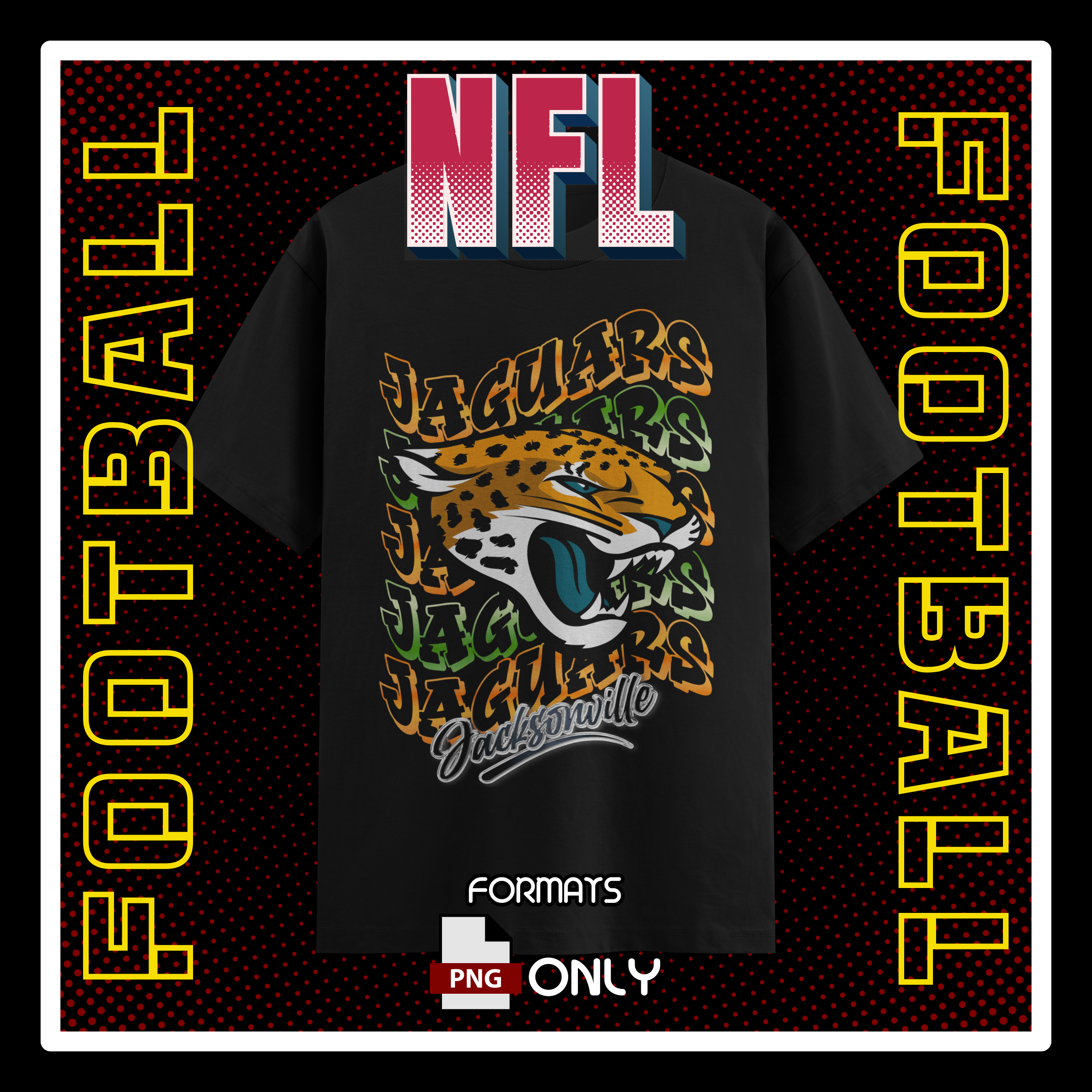 NFL Jacksonville Jaguars Football Shirt #9