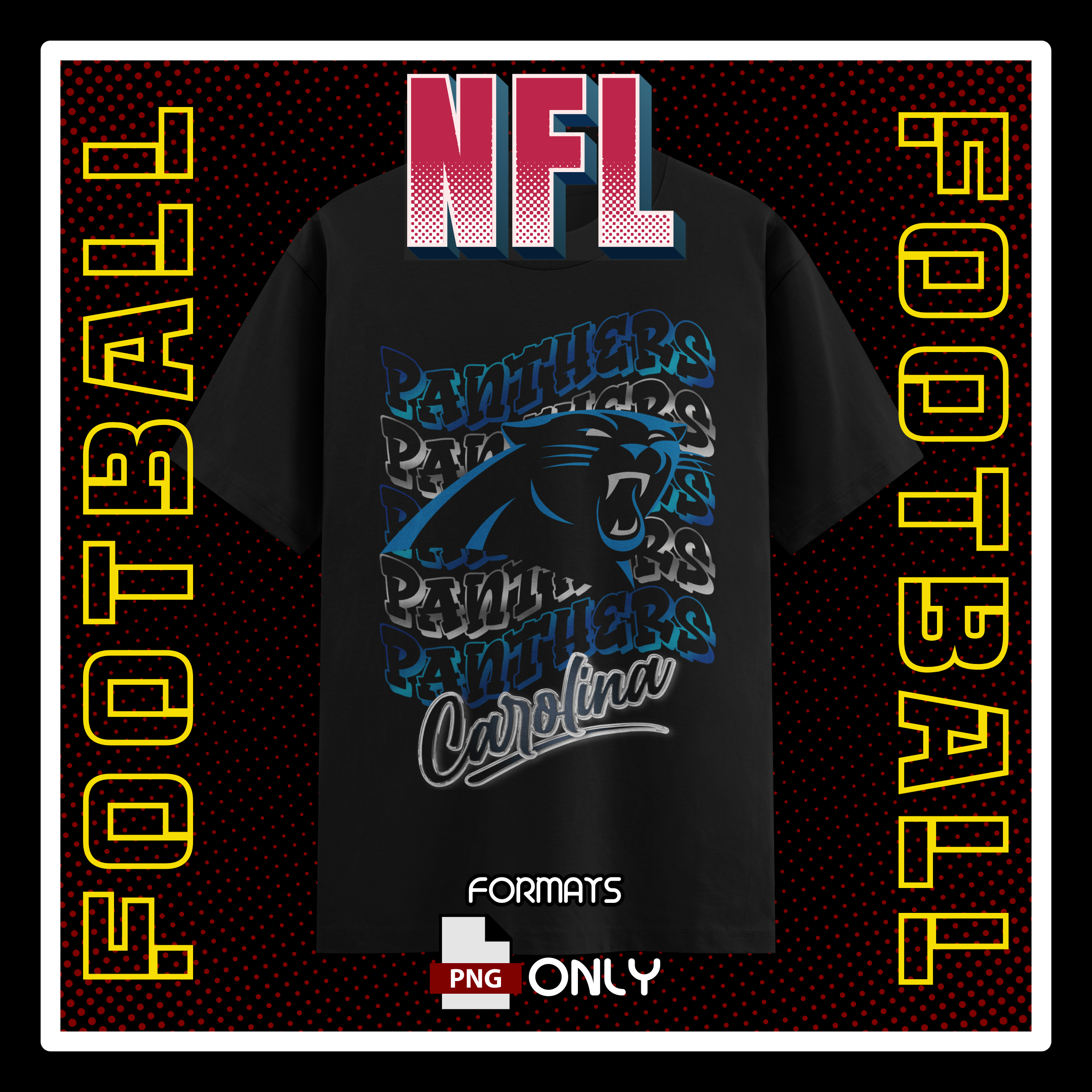 NFL Carolina Panthers Football Shirt #18