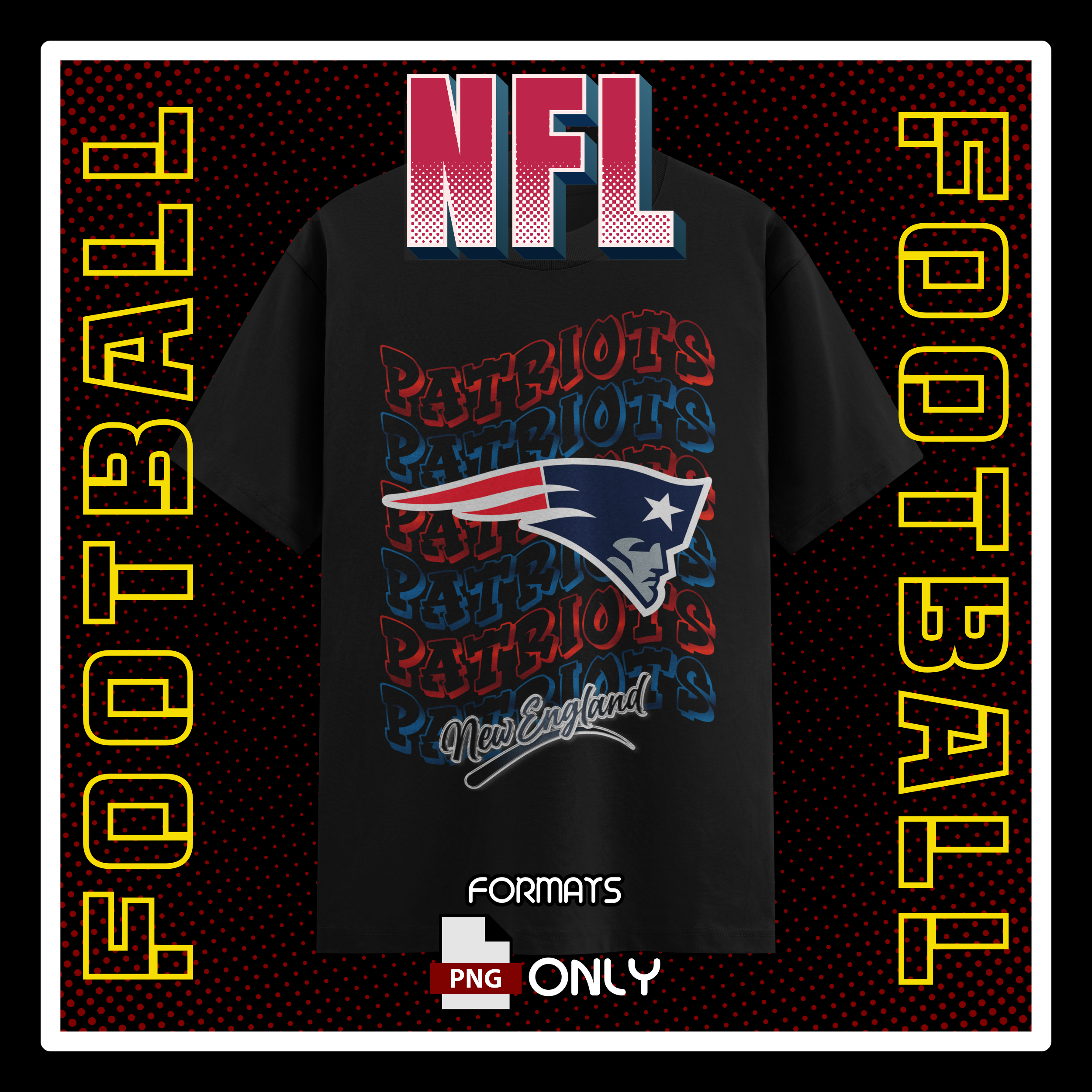 NFL New England Patriots Football Shirt #17