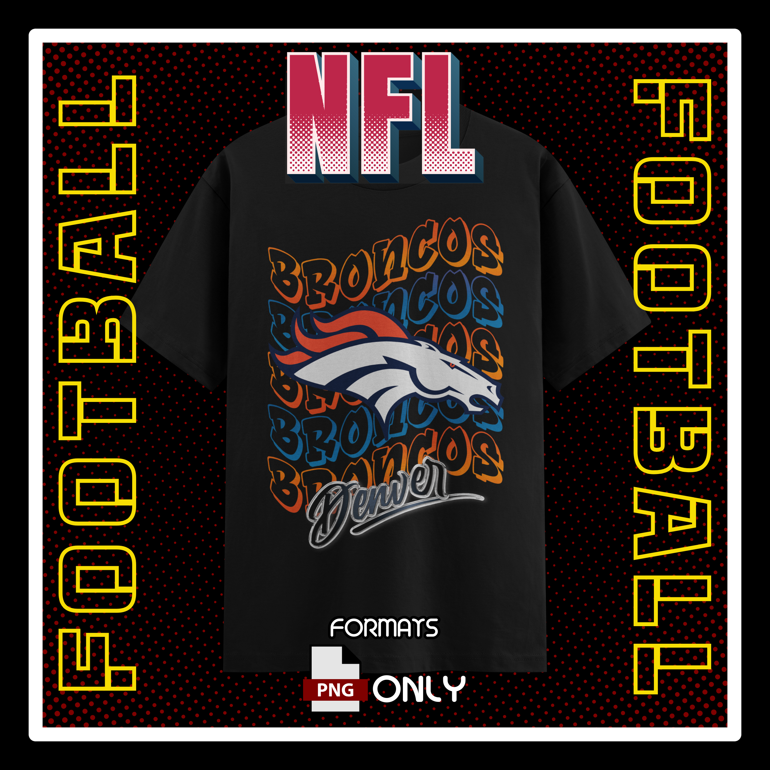 NFL Denver Broncos Football Shirt #22
